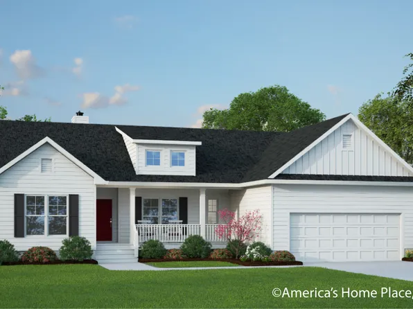 Fairfield A Plan, Greenville, SC: Build On Your Lot