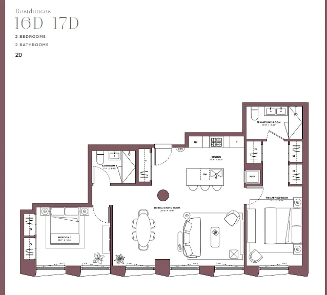 225 W 28th St #17D — Photo 2