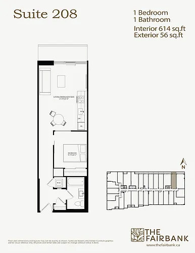Floor plan 208