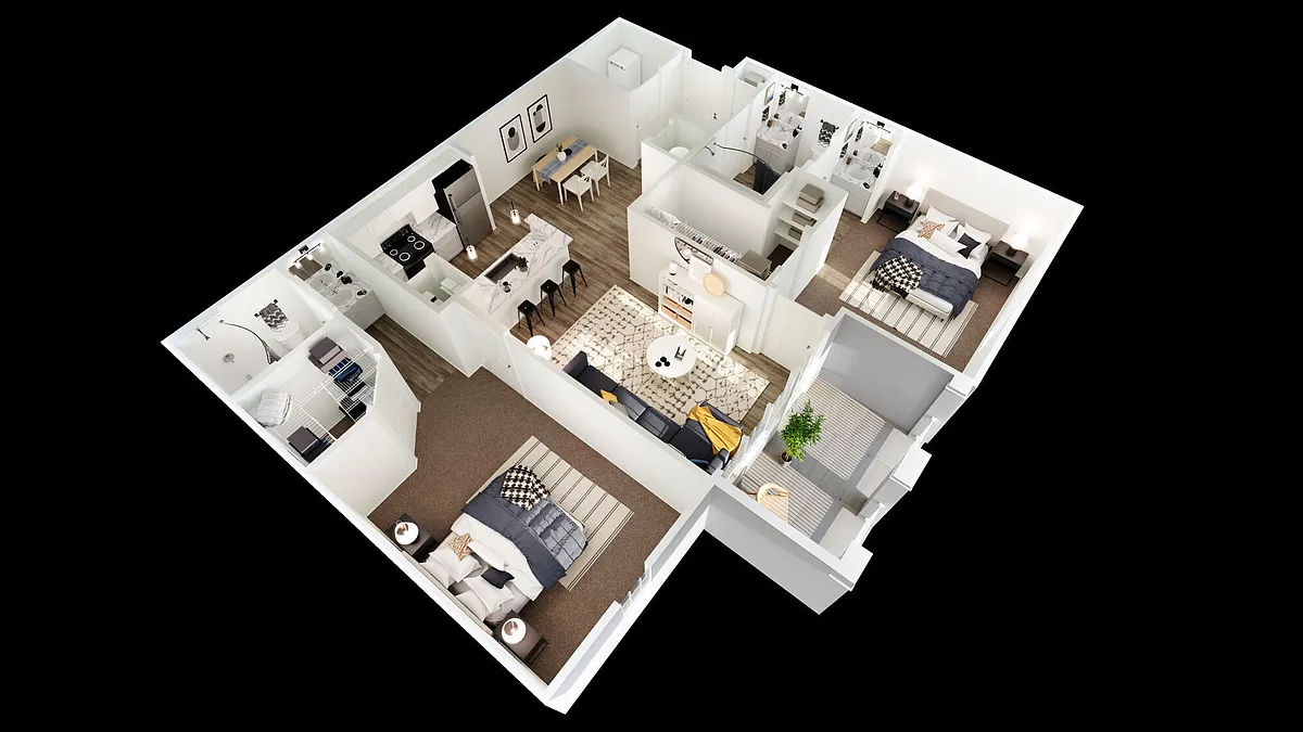 Floor plan B1