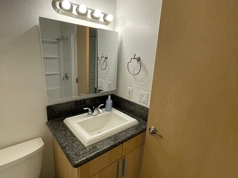 The sink fixtures were upgraded in December 2025 as well.