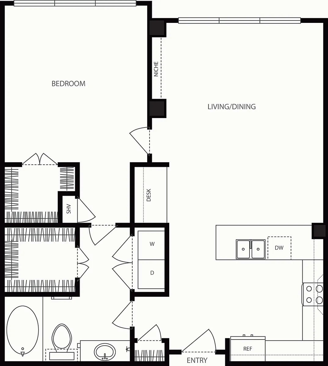 Floor plan G