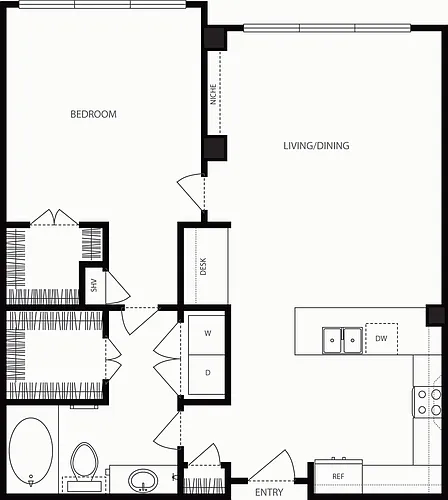 Floor plan G