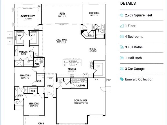 3rd image of 26358 S 226TH Place