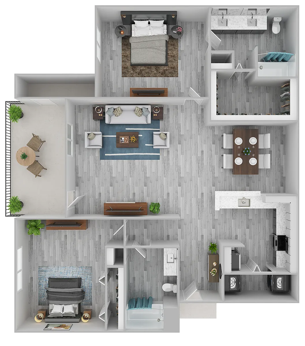 Floor plan B2 Premium Renovation