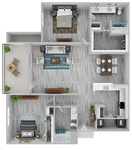 Floor plan B2 Premium Renovation