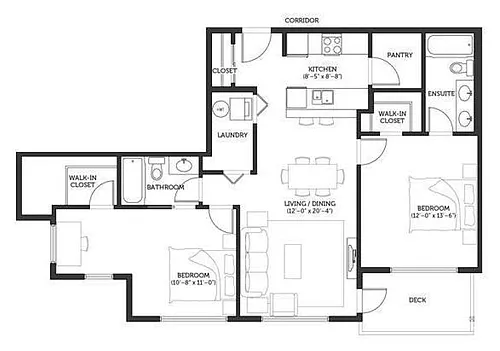 Floor plan 402