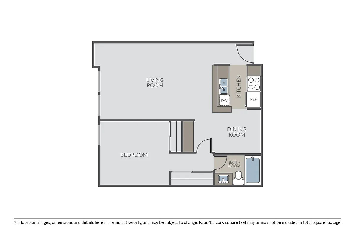 Floor plan Plan 1A