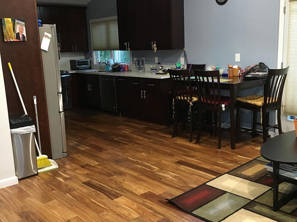 living room and kitchen