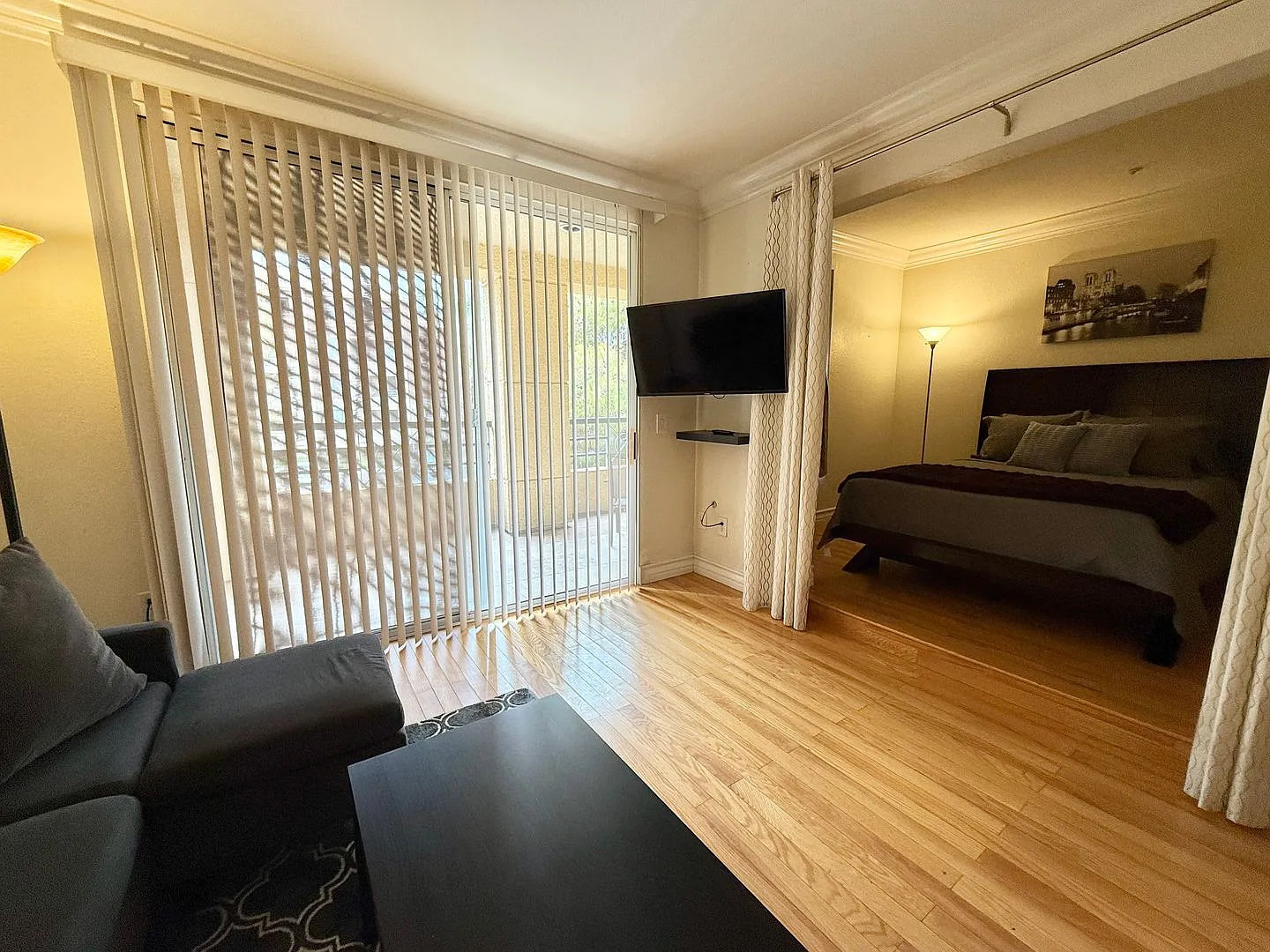 Meridian Furnished 1 Bed | 1 Bath Studio Luxury Condo with Partial Strip View — Photo 4