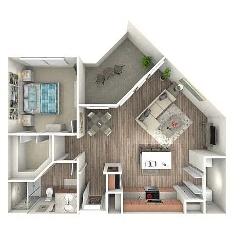 Floor plan A4 - Phase I