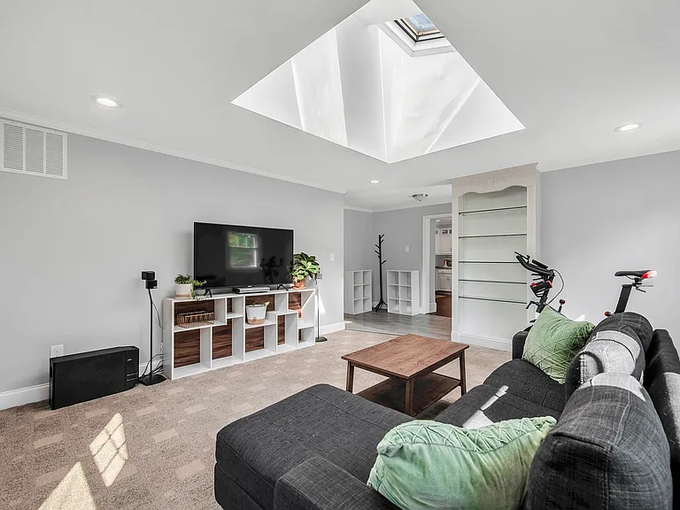 Family Room with Skylight