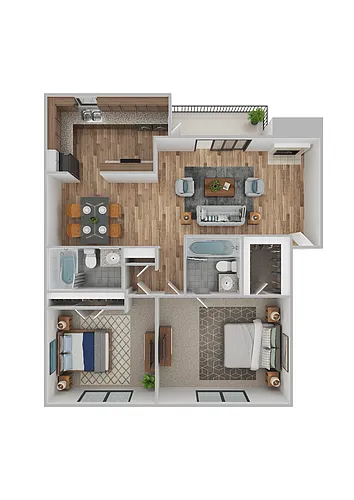 Floor plan B2