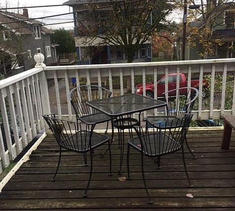 Front deck
