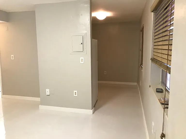 Living room, facing the kitchen