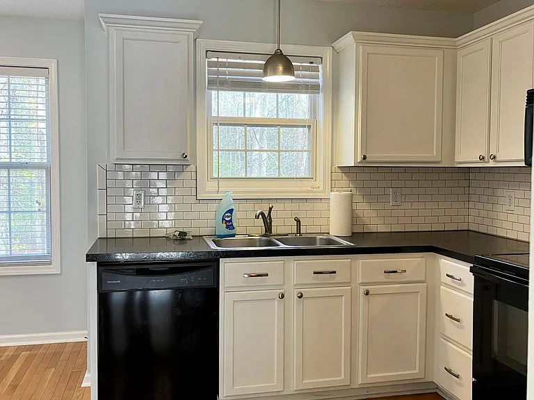 Old Kitchen but the layout will be the same AND we added a pantry.