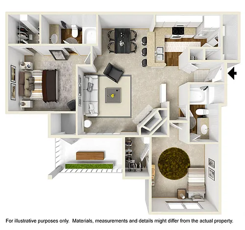 Floor plan B1