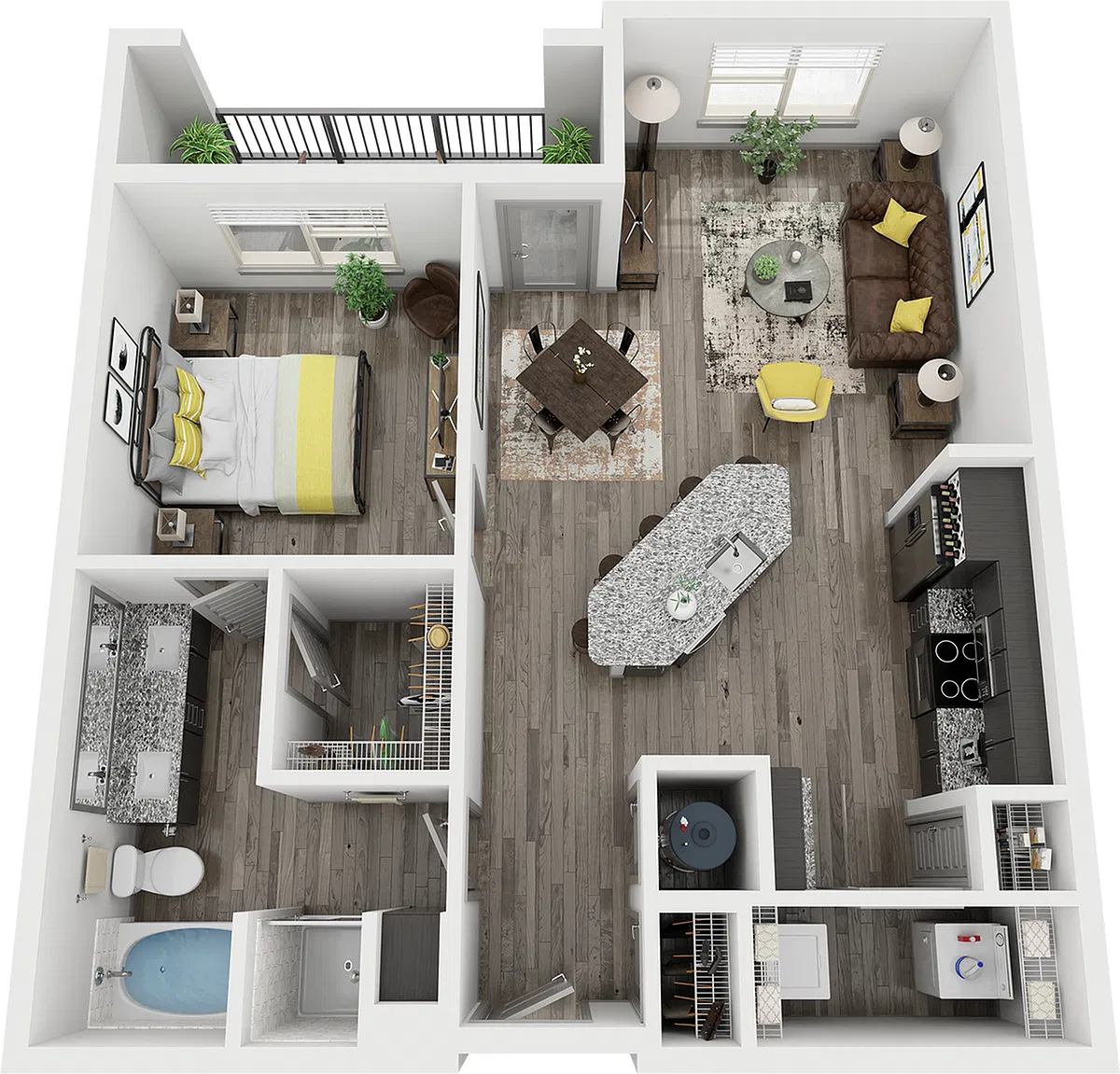 Floor plan A1H