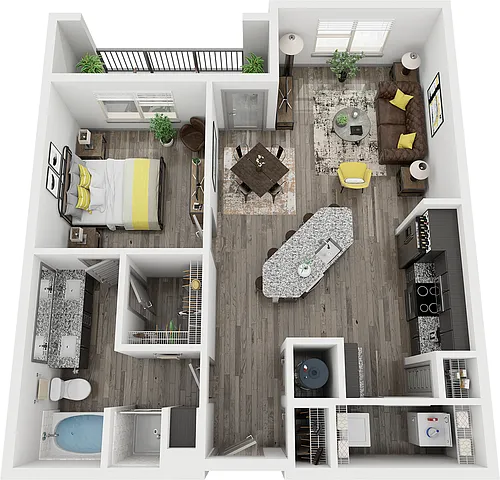 Floor plan A1H