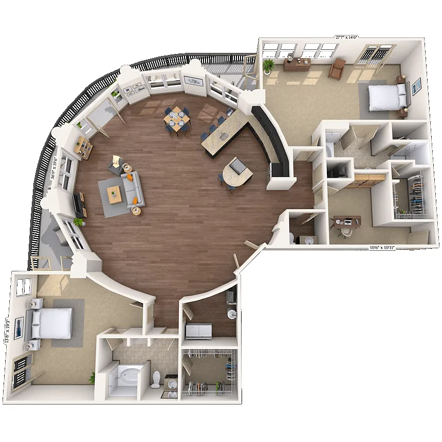 Floor plan The Empire