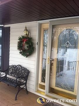 Beveled Glass Door