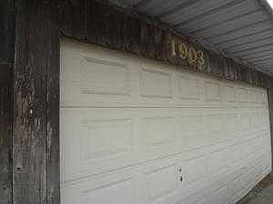 2 car garage at rear