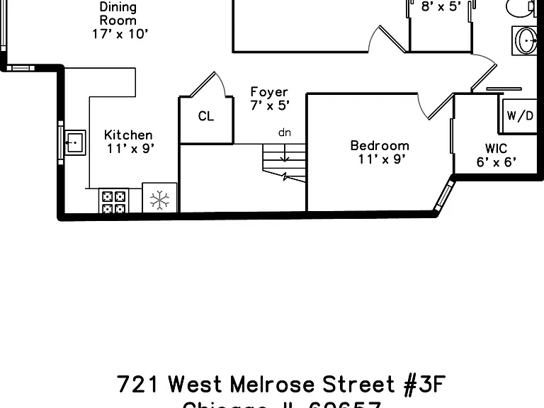 721 W Melrose St #3F — Photo 14
