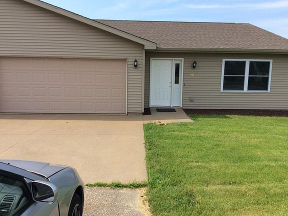 New garage door is white now.