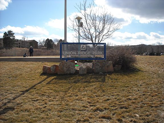 CONDO IS IN THE BACKGROUND