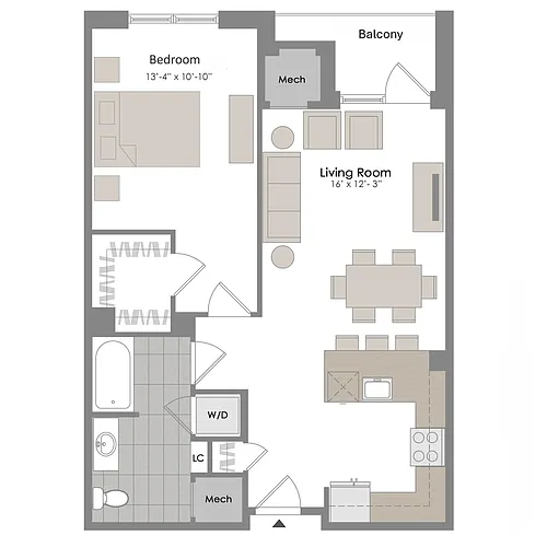 Floor plan A1-B