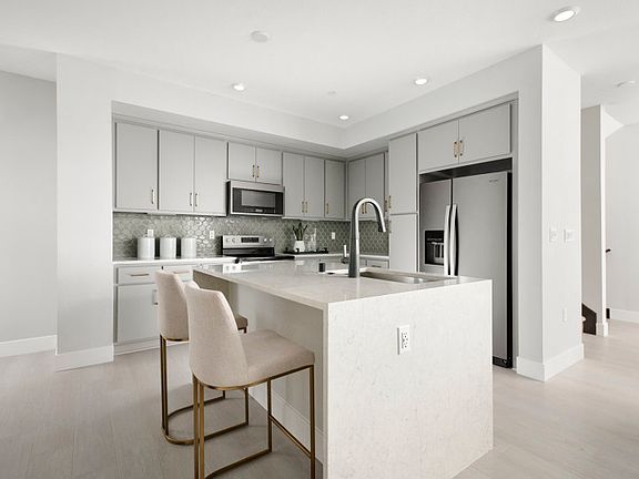 Kitchen with central island - model representation