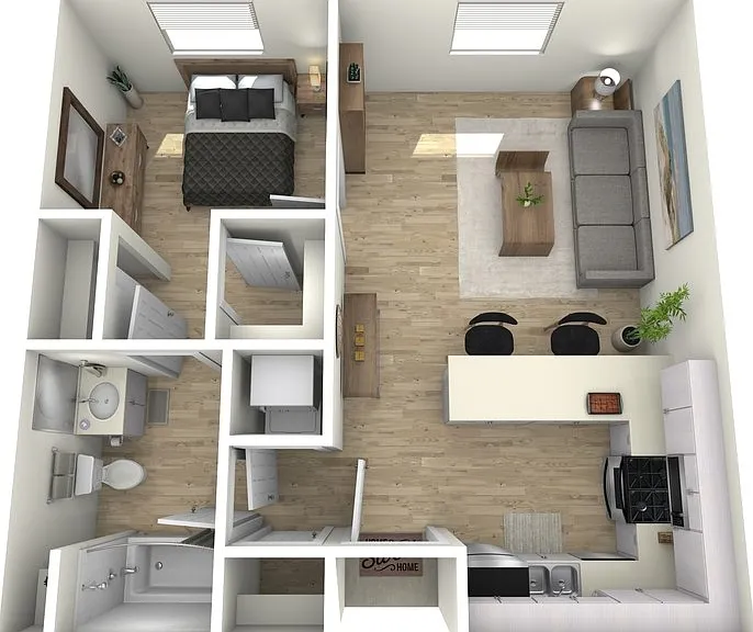 Plan 3 Floorplan Diagram