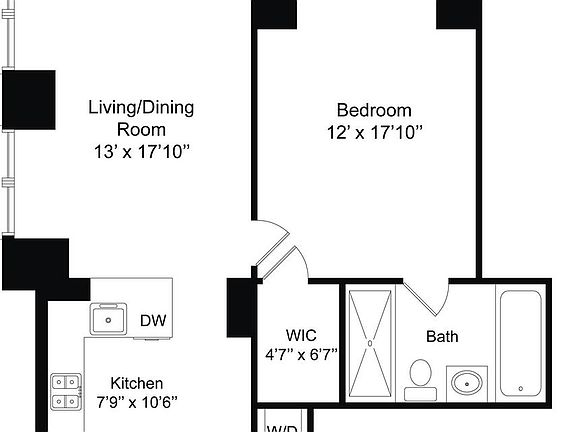 2nd image of 247 W 46th St APT 2506
