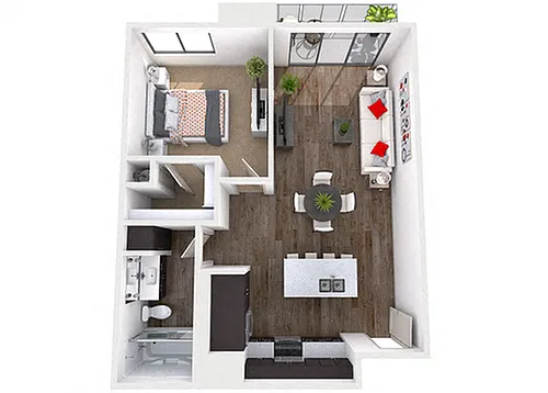 Floor plan Aruba
