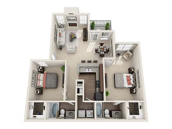 Floor plan Florence B