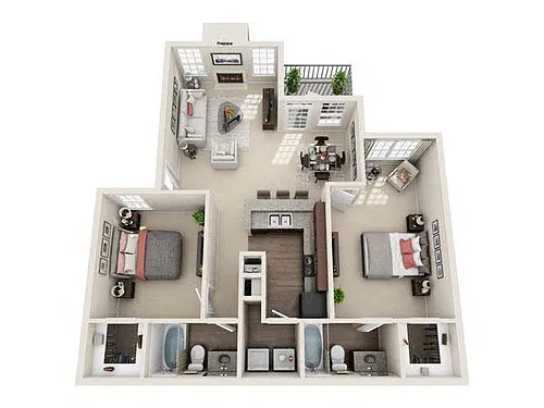 Floor plan Florence B