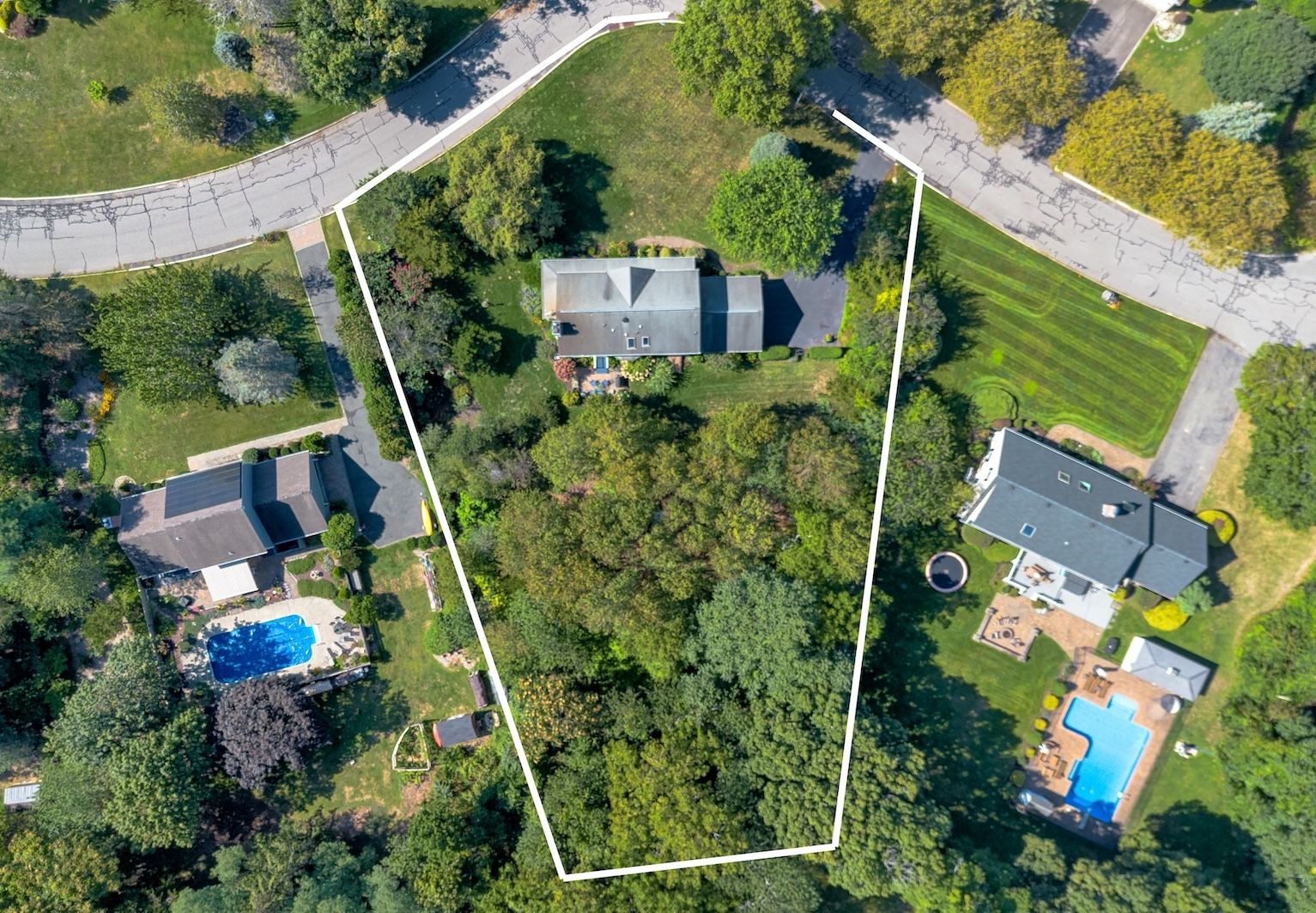 Plenty of room for pool