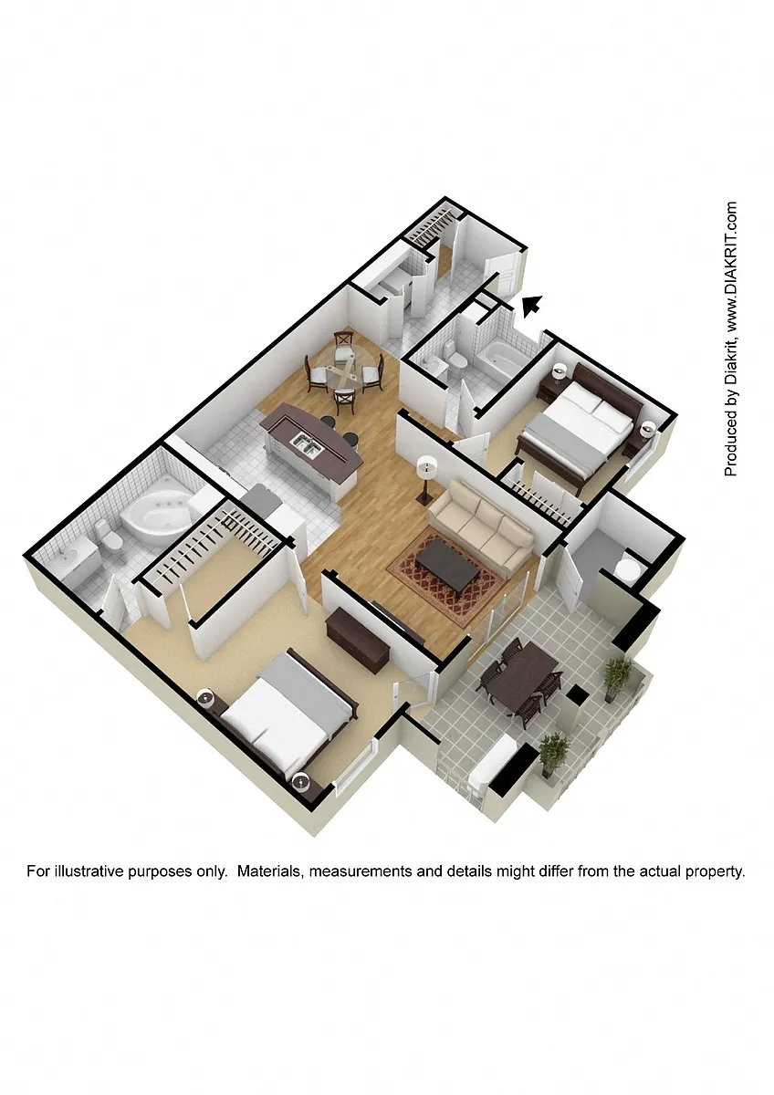 Floor plan Roma 2