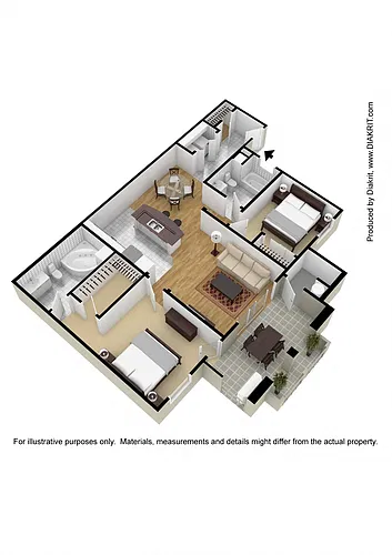 Floor plan Roma 2