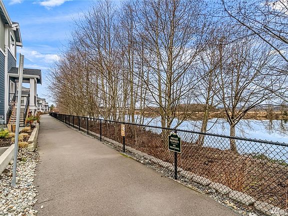 Relax with a walk along the scenic riverfront. Soon to link into the planned waterfront park and "town center."