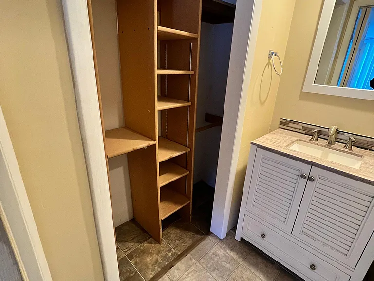 1 of 2 closets in master