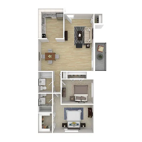 Floor plan B2A