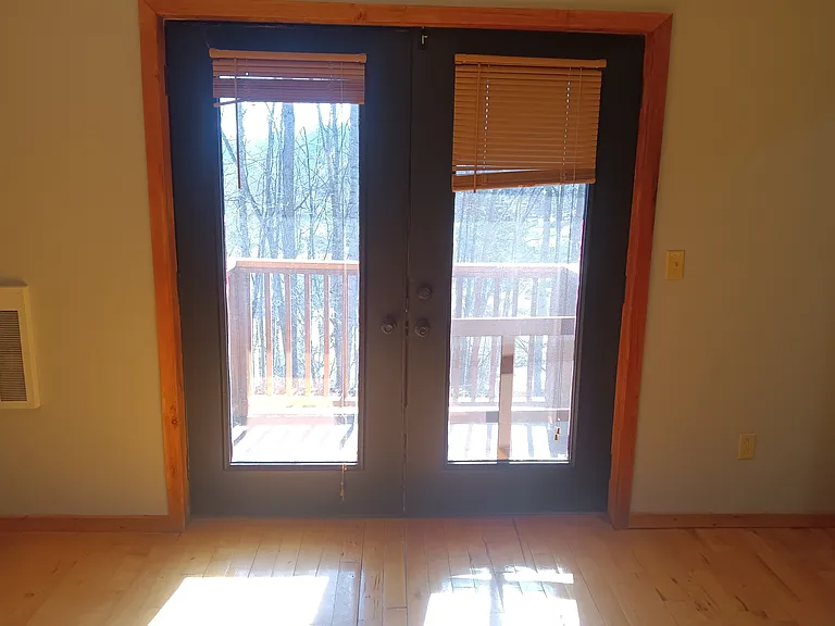 Back deck off Master Bedroom