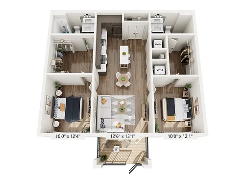 Floor plan B6B