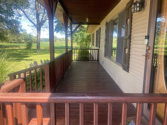 Covered front porch