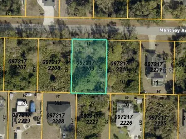 MANTHEY AVENUE LOT 9, NORTH PORT, FL 34291