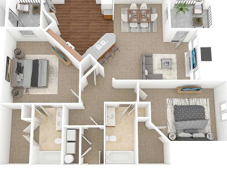 Chateau Mirage Apartment Homes — Photo 42