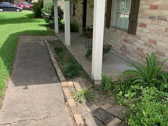 Front walk
