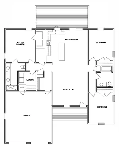 Floor plan House A