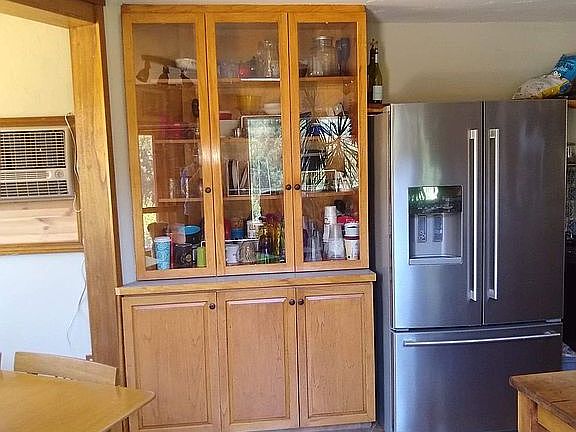 Built in cabinet.